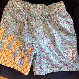 Ice Cream  Shorts - Blue and Pink Baseball Lifestyle